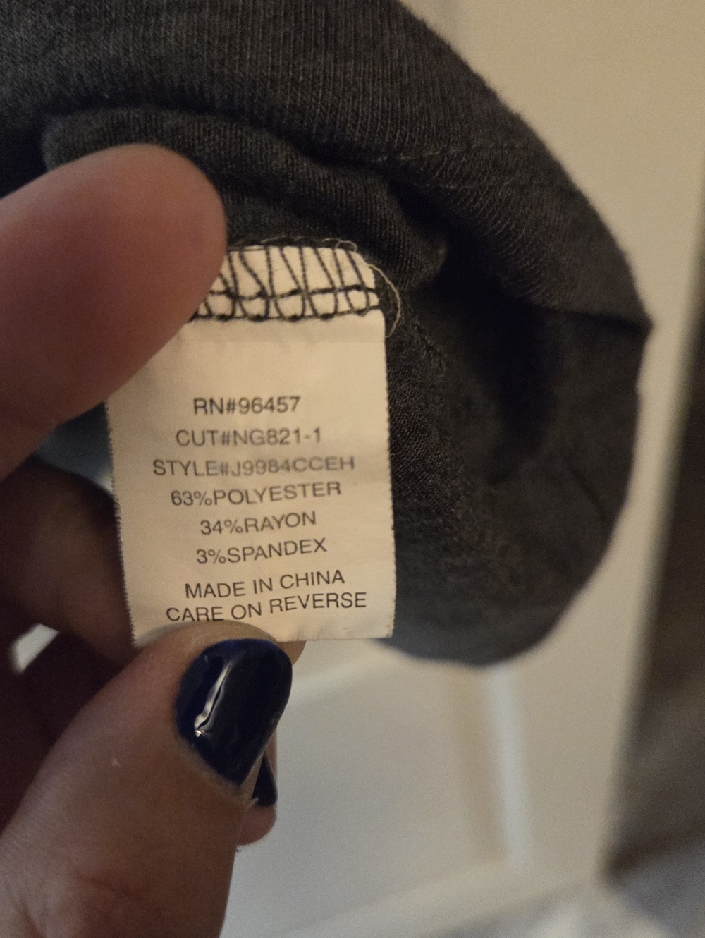 Good Vibes Charcoal Gray Athletic Casual Tank - Picture 7 of 10